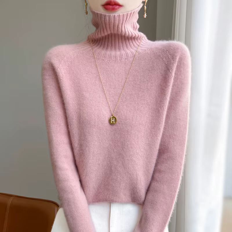 Pull en laine mérinos pour femme