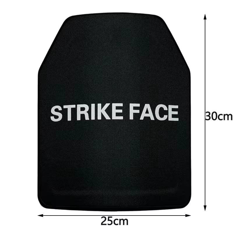 Plaque en acier pare-balles tactique pour gilet de sécurité, protection balistique pour le corps, plaque de protection NIJ IIIA