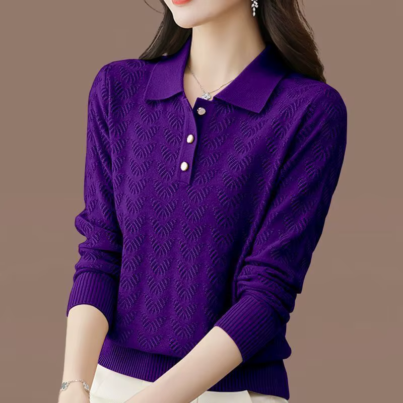 Pull bleu ciel ample décontracté pour femme automne hiver occasions spéciales