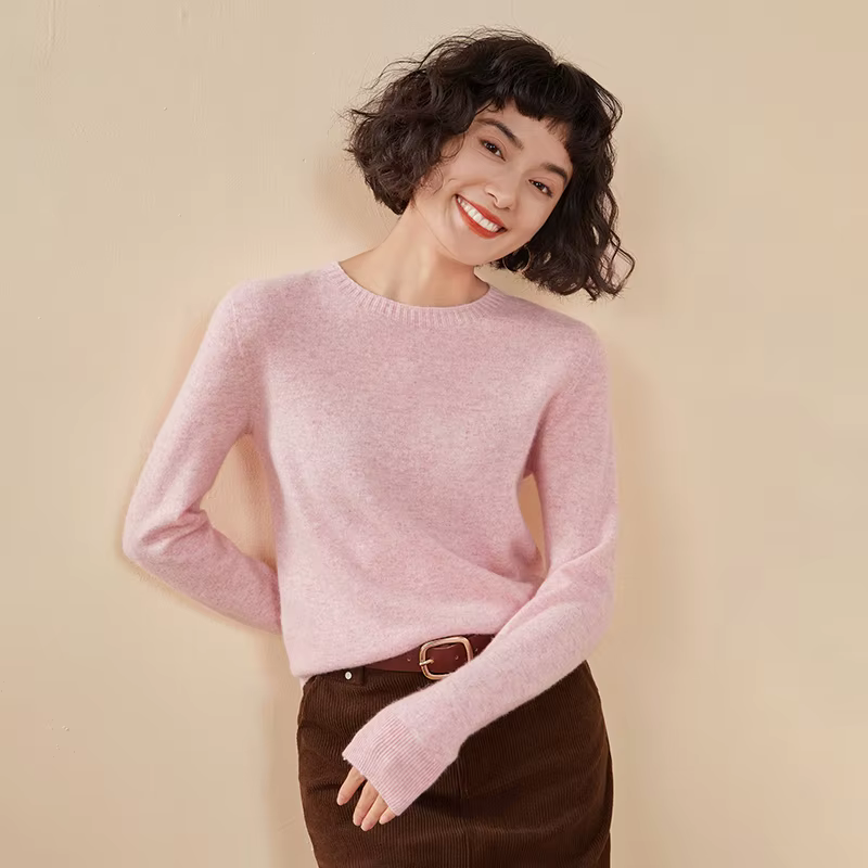 Pull-over pour femme en cachemire pur à 100 %
