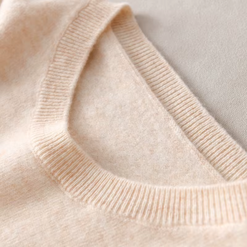 Pull en laine mérinos femme col rond ample pour toutes les saisons et occasions festives