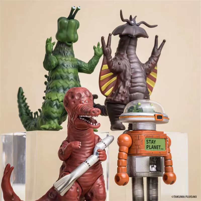 En stock Kenelephant Tokyo Kaiju Universe Vol.2 Figurine miniature Modèle de collection Décoration de bureau Jouet de collection Cadeau
