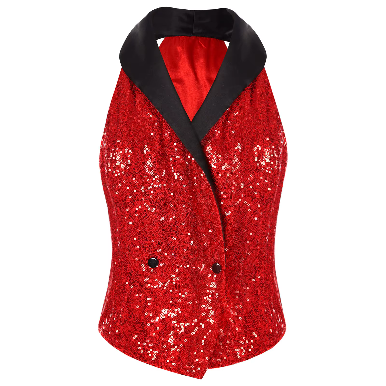 Gilet à paillettes pour femmes