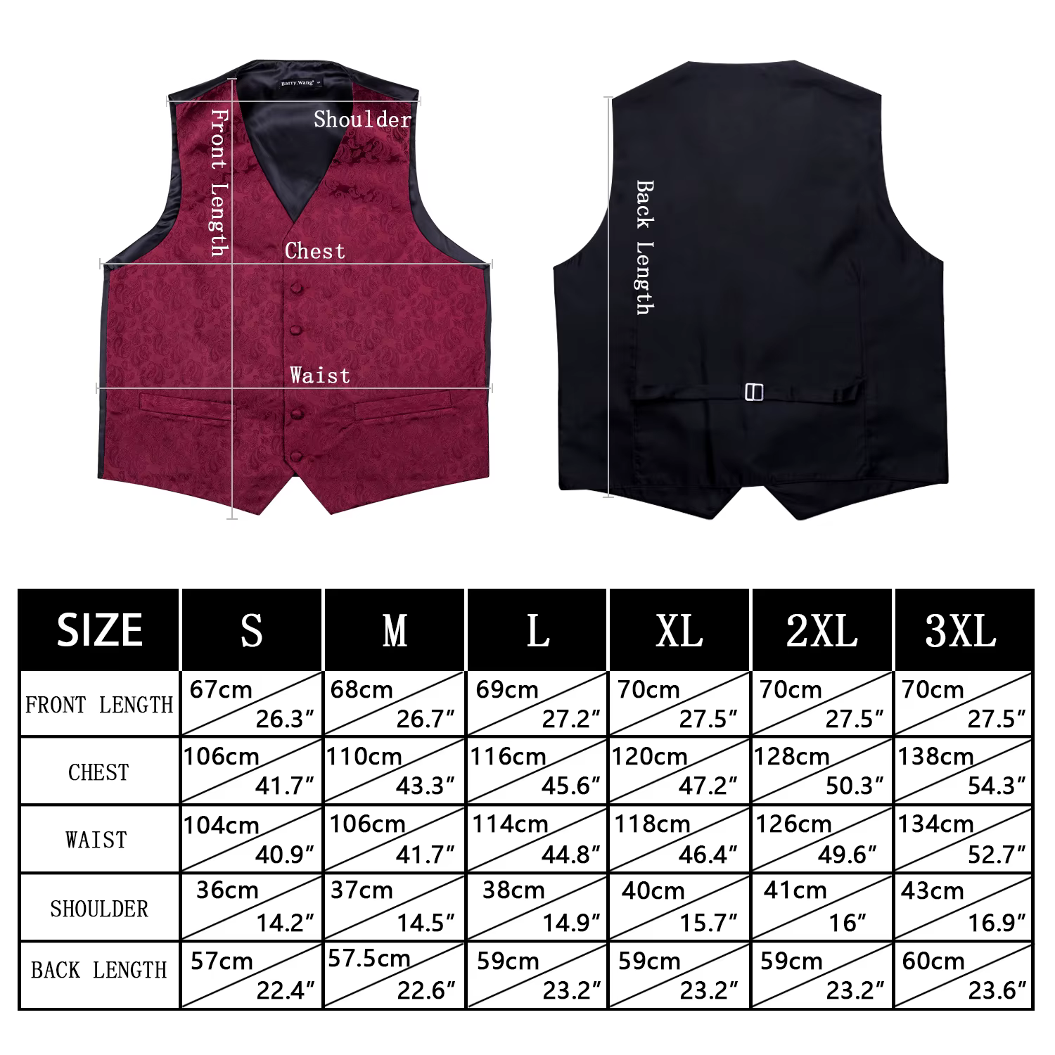 Gilet de luxe pour homme, rouge bordeaux uni, en satin, coupe ajustée, pour mariage, soirée formelle, affaires, veste sans manches