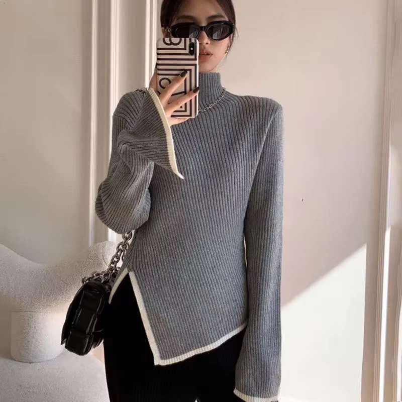 Lucyever – pull et pull à col roulé pour femme