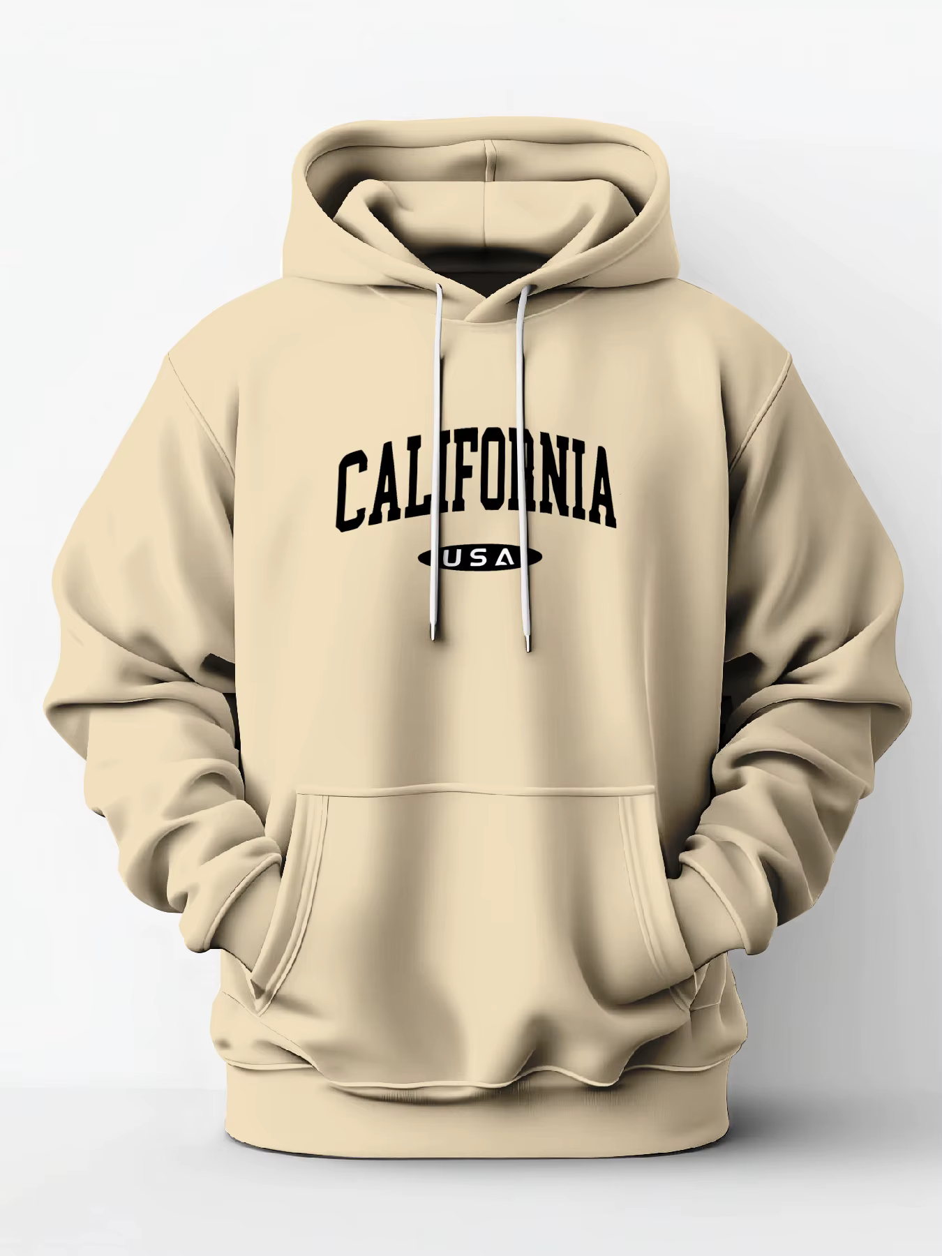 Sweat à capuche California avec poche avant