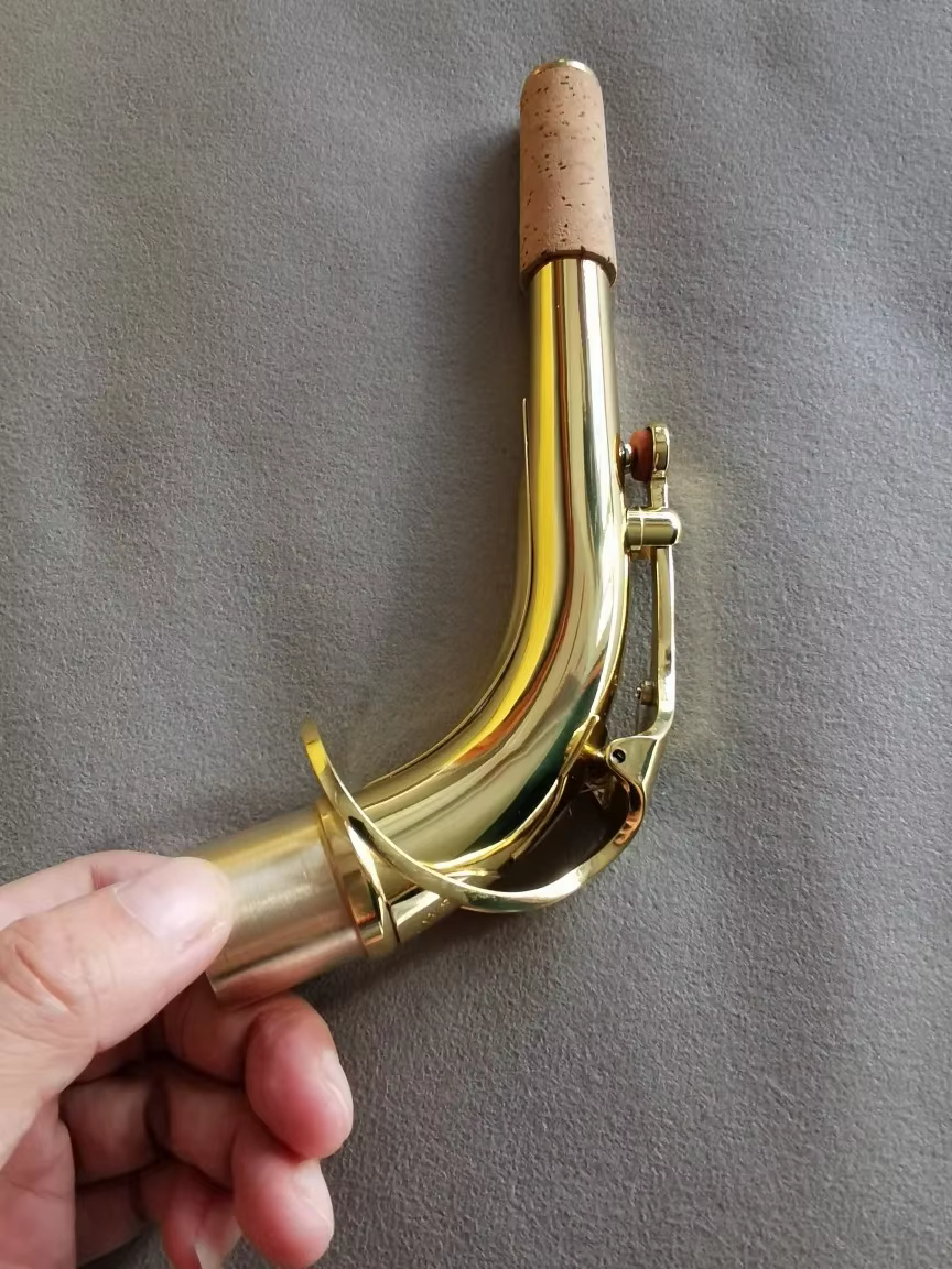 Cou courbé pour saxophone alto, cou courbé pour saxophone alto Drop E, bon son
