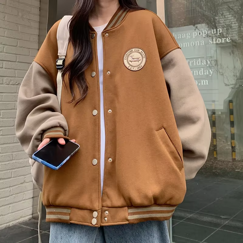 Veste de Baseball Vintage américaine pour femmes