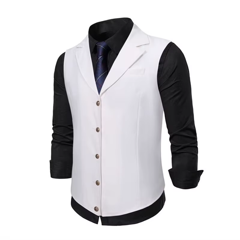 Gilet hommes costume affaires Gilet hommes Gilet décontracté costume formel Gilet mince angleterre Style Gilet hommes vêtements de mariage