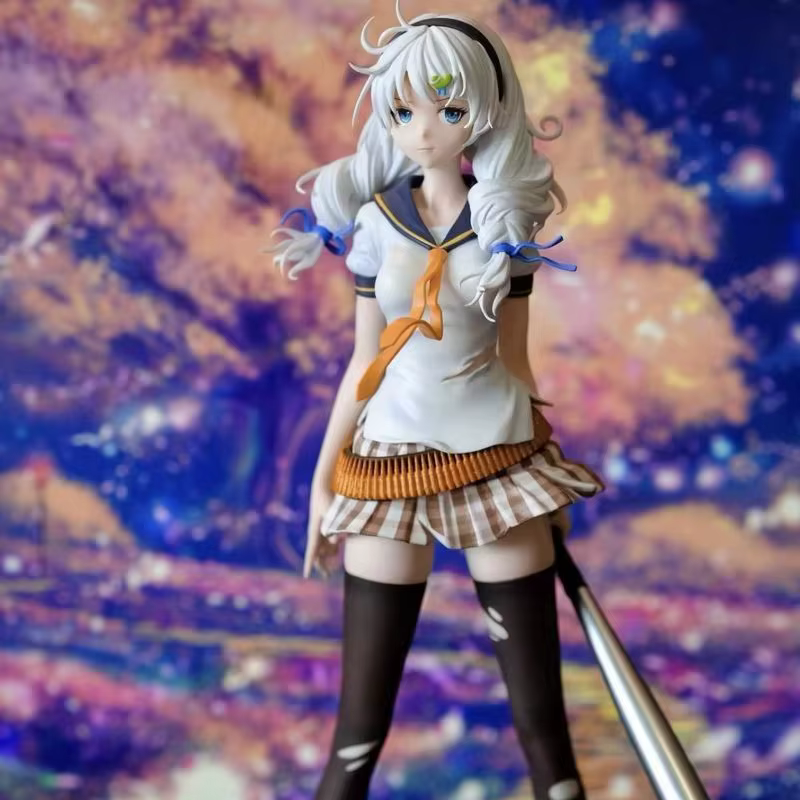 Figurines Honkai Impact 3 Kiana Kaslana, figurines kawaii, périphériques de jeu, collection de modèles de statues, décorations de bureau, jouets, cadeau d'anniversaire