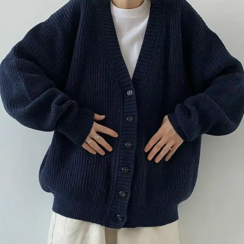 Pull bleu marine pour femme