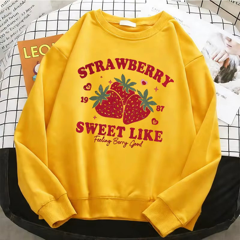 Sweat-shirt à capuche uni pour femme