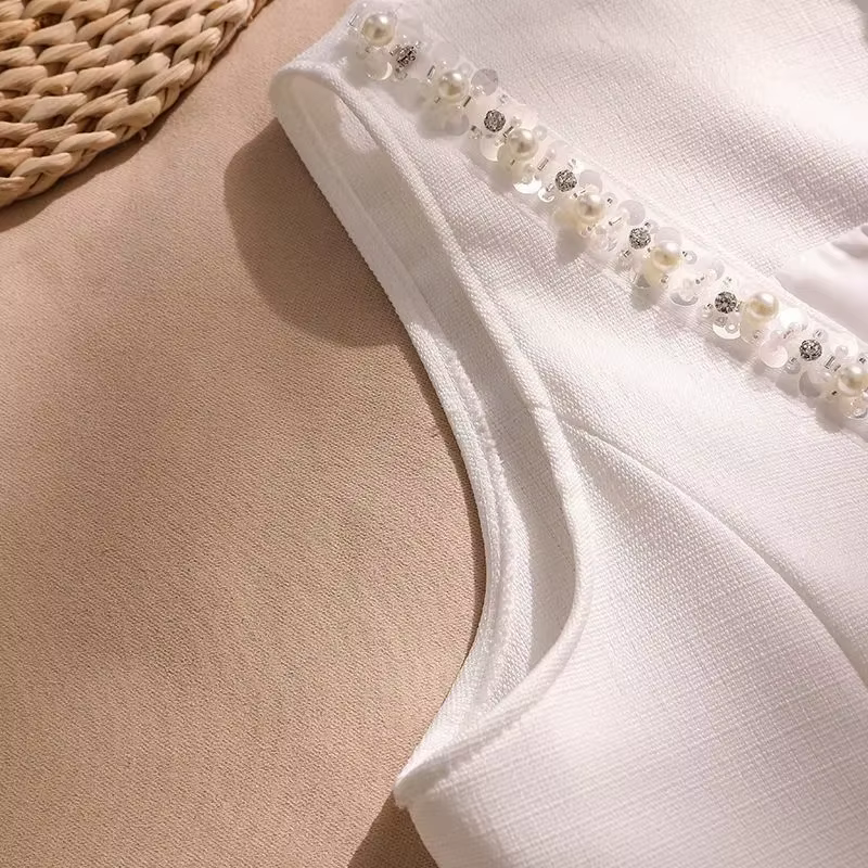 Gilet Camisole blanc pour femmes