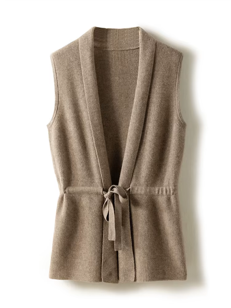Cardigan en laine mérinos 100% avec col en V pour femme, confortable et élégant pour toutes les occasions de l'automne et du printemps