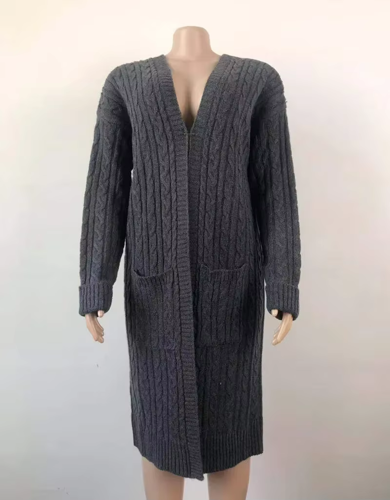 Cardigans longs pour femmes en coton