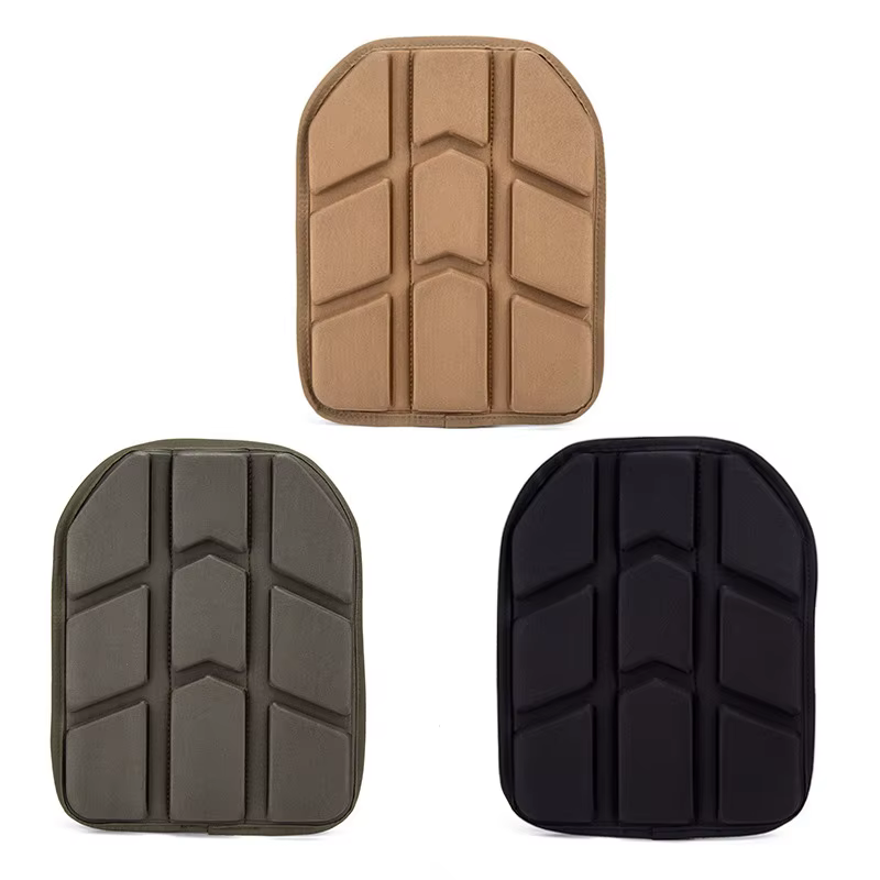 Rembourrage de gilet tactique – Coussinets EVA absorbant les chocs avant et arrière, maille respirante Anti-frottement, humidité, durables pour la chasse