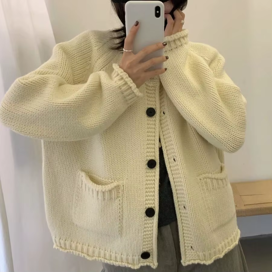 Cardigan pull doux pour femmes