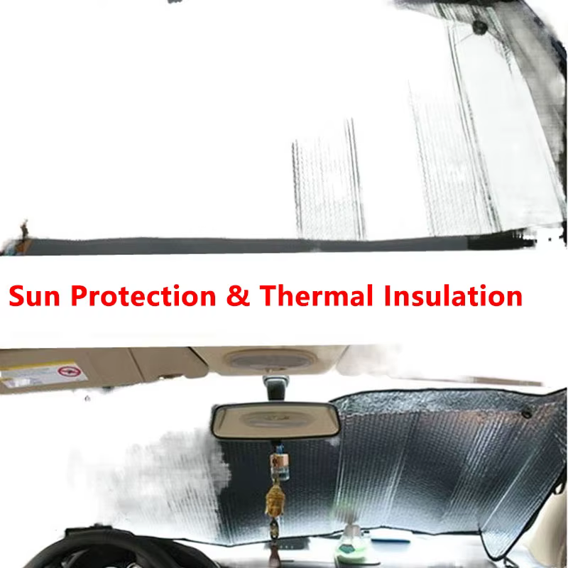 Pare-soleil avant et arrière pour voiture, protection solaire estivale pour pare-brise, isolation thermique, pare-soleil pour fenêtre, pare-soleil intérieur pour voiture