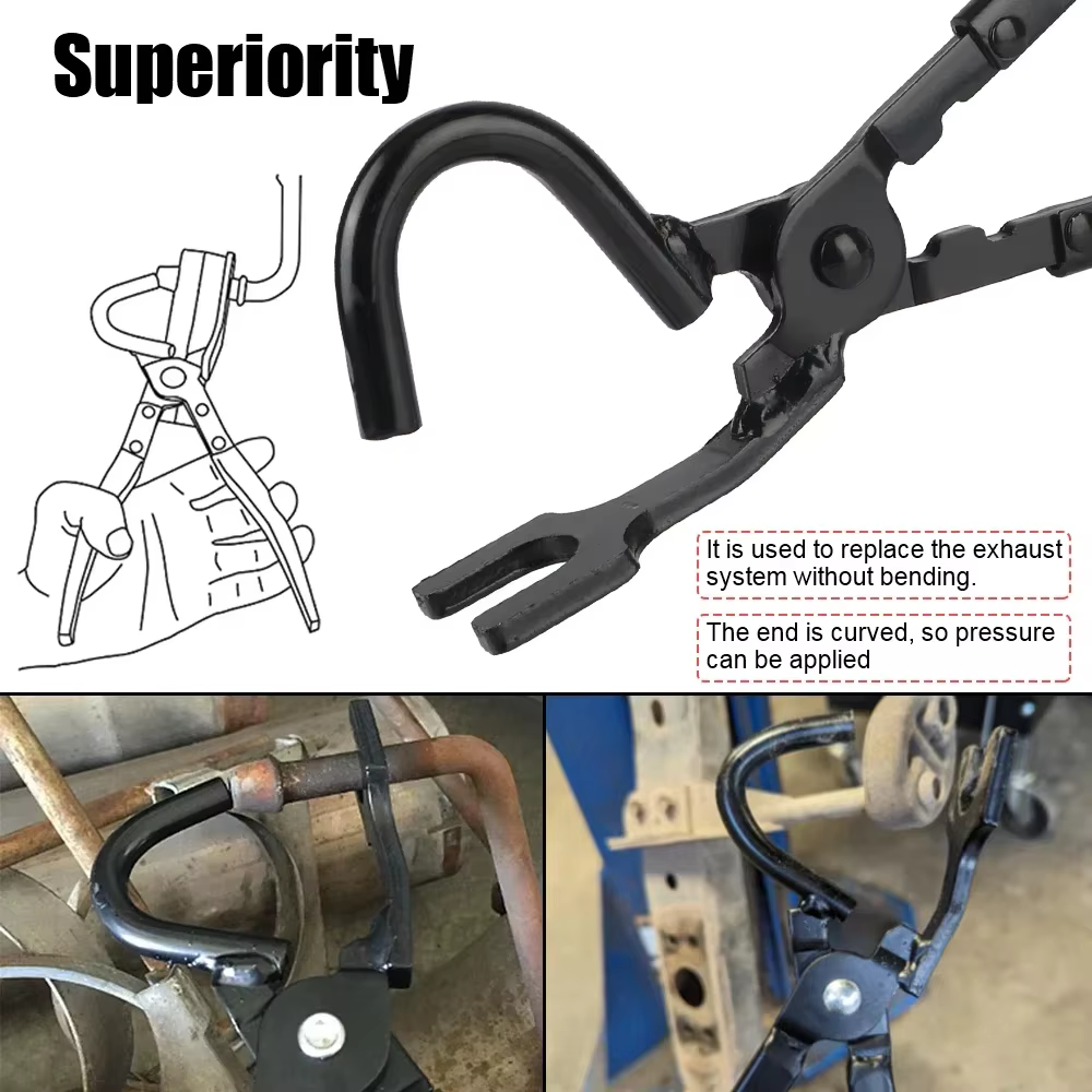 Nouveau Kit professionnel de pinces de suspension d'échappement-extracteur de joint en caoutchouc et pince résistante à la chaleur pour la réparation de voiture/camion/moto