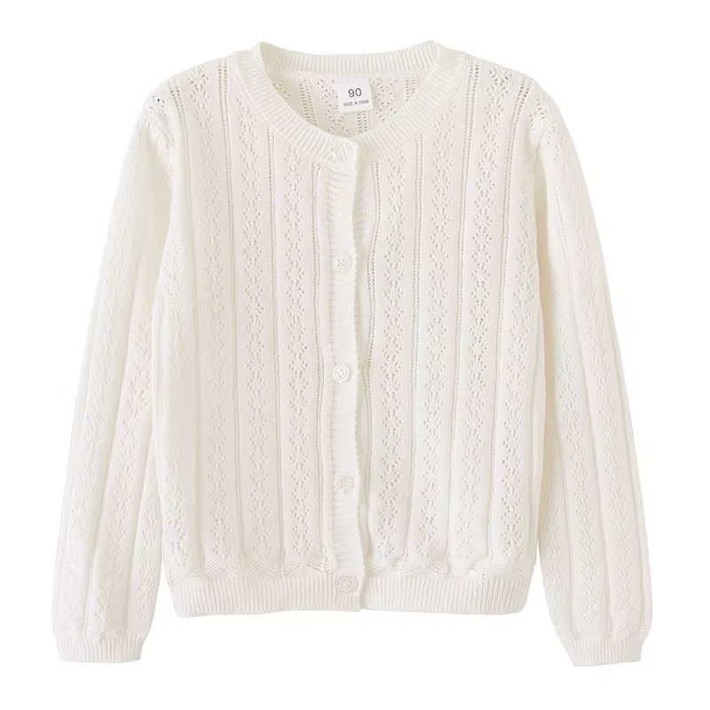 Cardigan à lèvent Vert pour Fille de 1 à 6 Ans, Pull d'Été de Couleur Bonbon Clair, 107, Vêtements pour Enfants de 1, 2, 3, 4, 5, 6 Ans