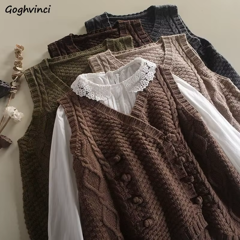 Pull-Over Vintage à lèvent pour Femme et Fille