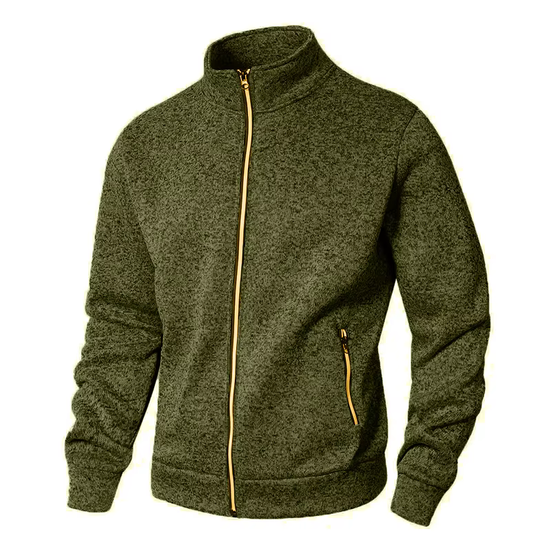 Sweat-shirt à col montant pour hommes