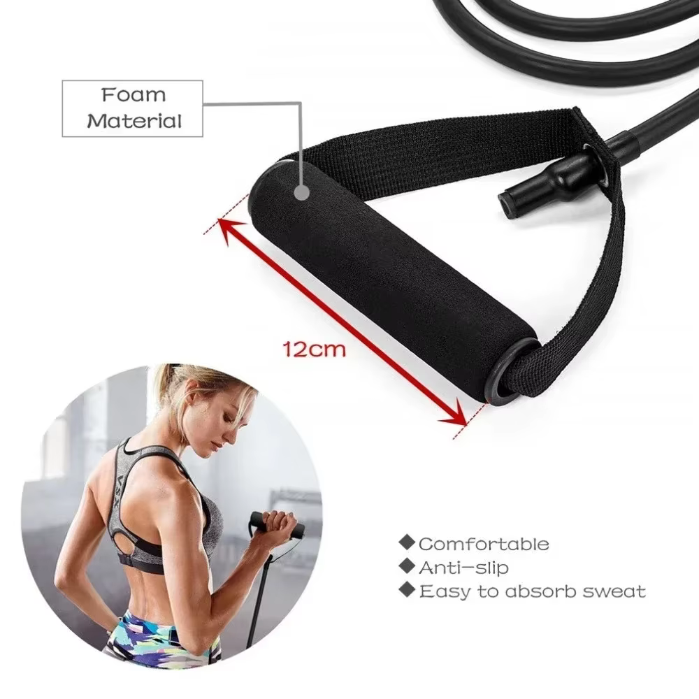 Chaude 3 niveaux de résistance Yoga tirer corde bandes poignées élastiques sport musculation maison gymnastique entraînements entraînement musculaire bande de Tube en caoutchouc