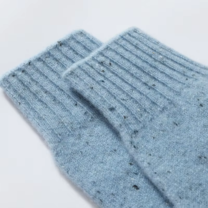 ZYCZCXX vêtements pour femmes 100% laine mérinos col rond pull à manches longues 2025 nouveau