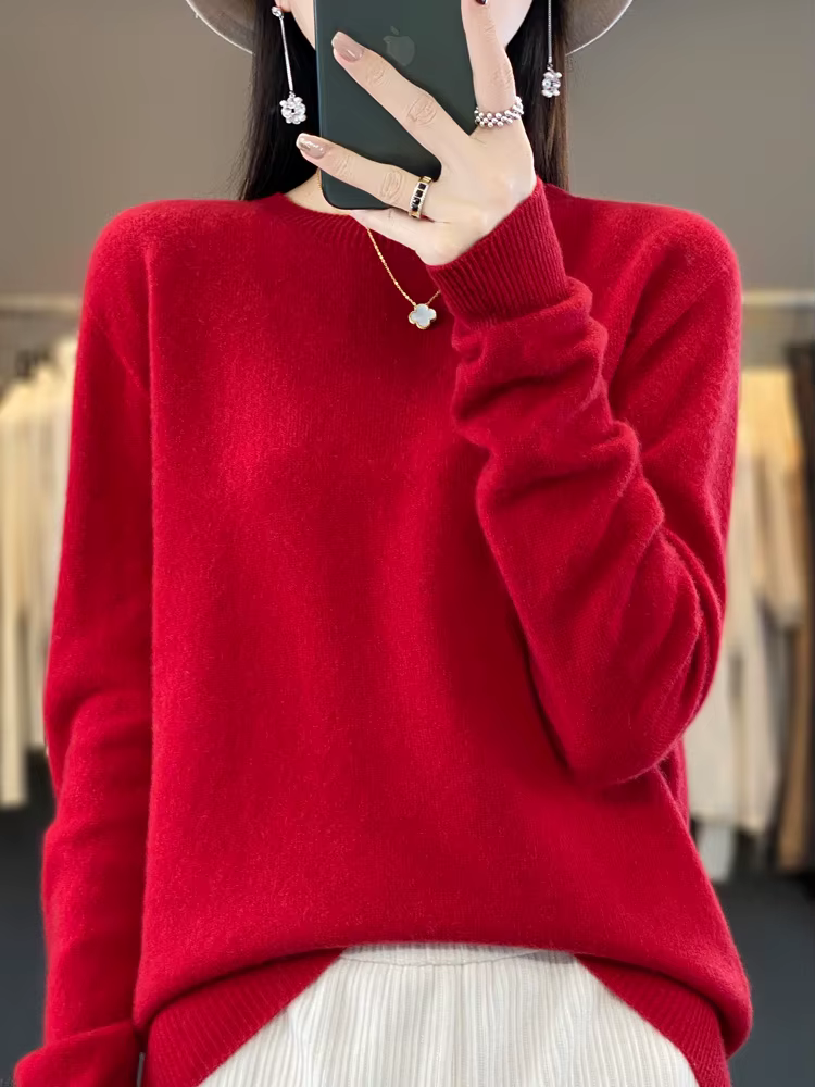 Pull à manches longues pour femmes