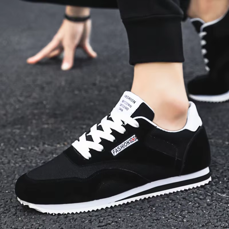 Chaussures décontractées en maille pour hommes au printemps et en été 2025, chaussures de sport légères et décontractées, chaussures de course plates, Skateboard, offre spéciale