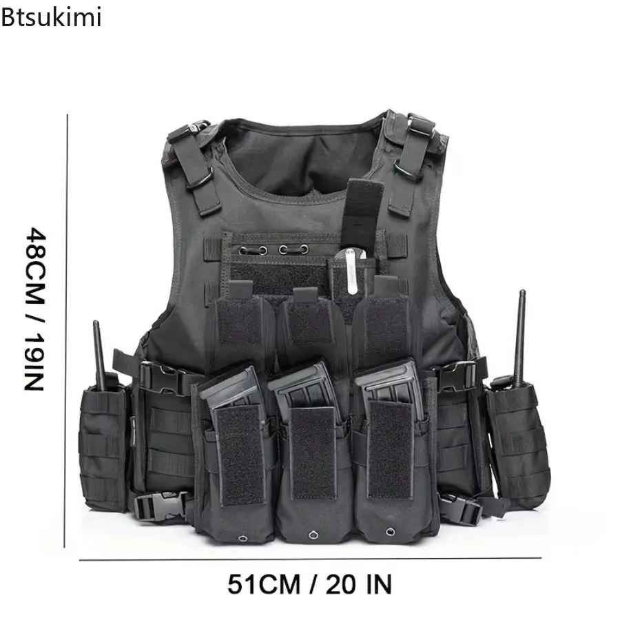 Gilet tactique amphibie, véhicule plat, équipement de pêche et de chasse Swat, gilet de Police blindé de l'armée militaire, gilet à balles peintes CS