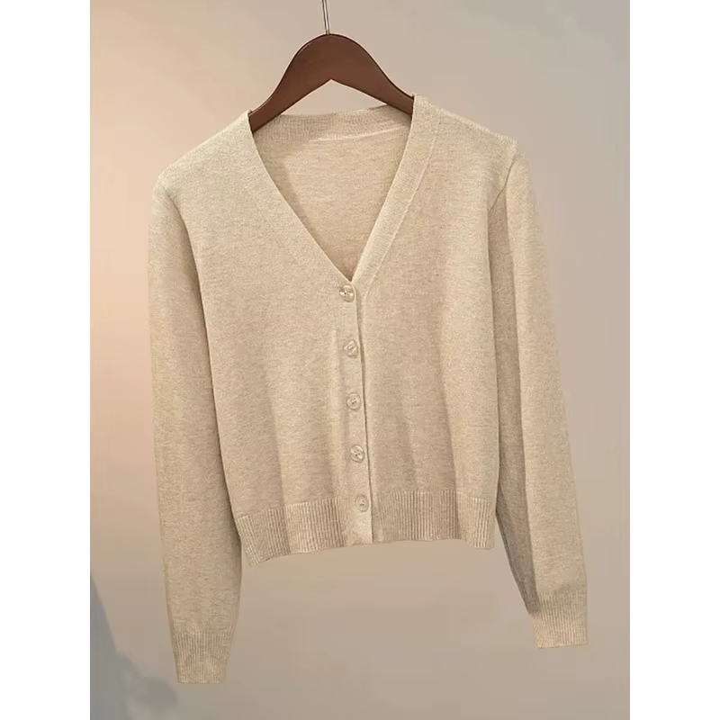 Cardigan Triblockchain à Manches sulfpour Femme