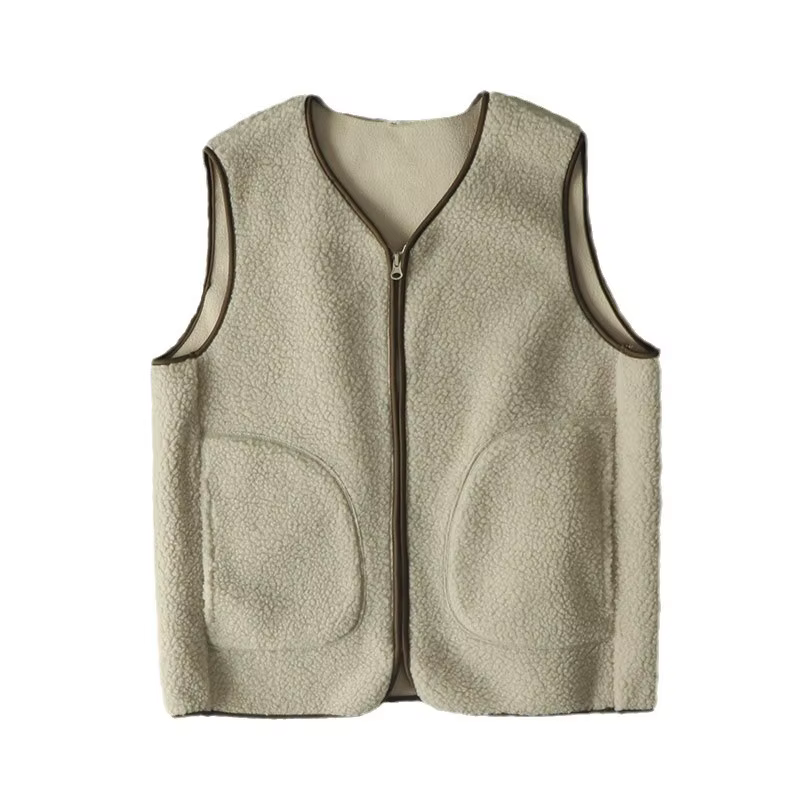 Gilet polaire Double face de Style nordique