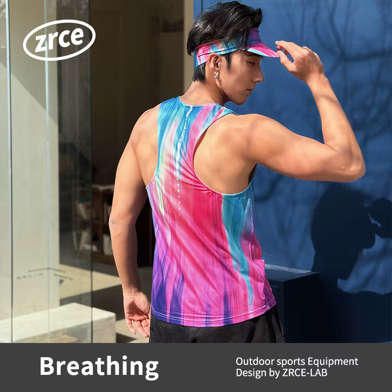 Gilet de Marathon léger pour hommes, pour une course longue Distance, respirant, Durable, par Sublimation, débardeurs confortables et élégants