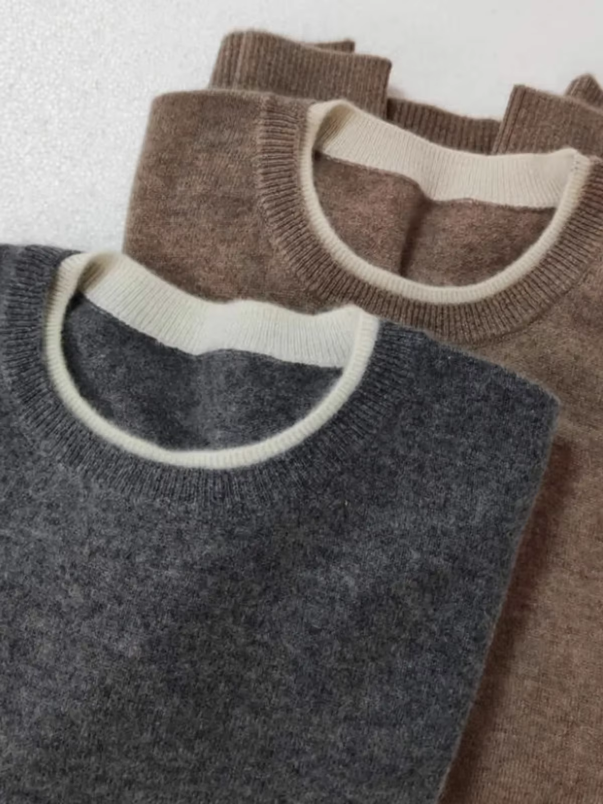 Pull en cachemire pur à col rond pour femme, pull en tricot, grande taille, laine, astronomique, automne, hiver