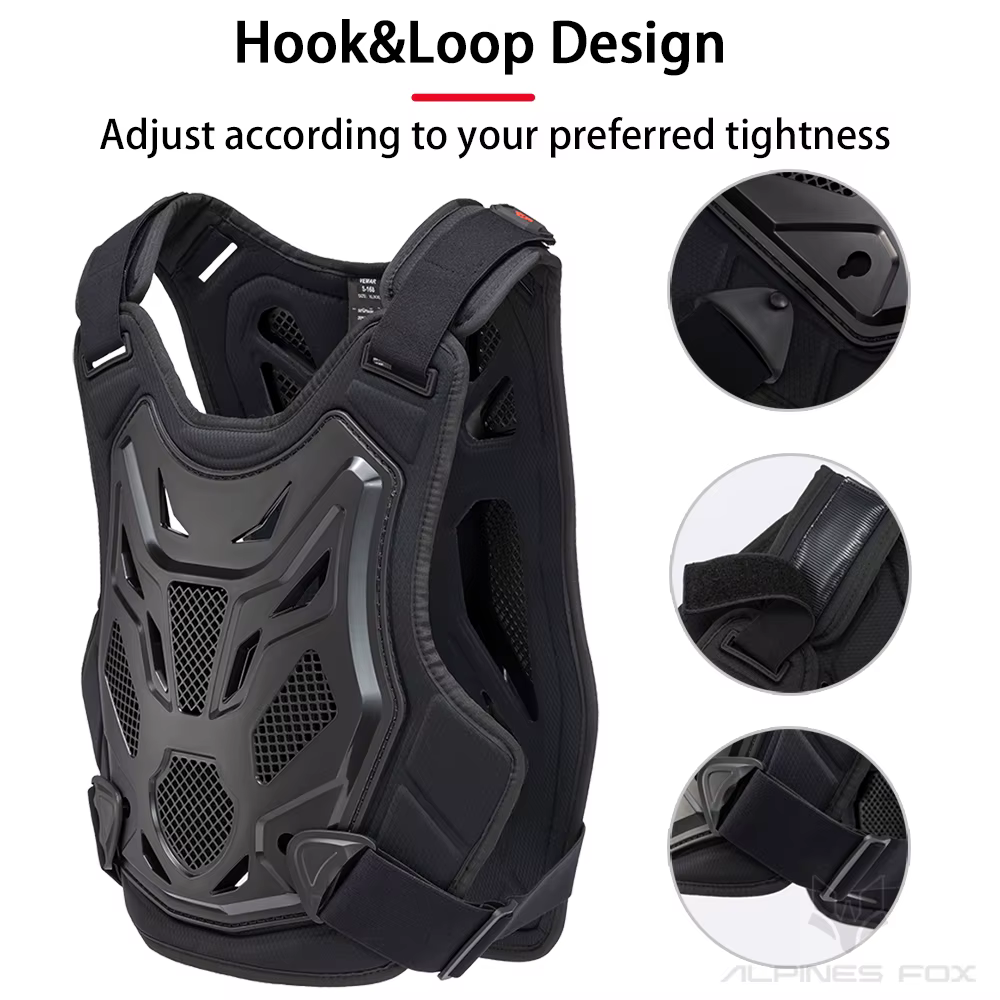 VEMAR-Armure Linge de moto pour hommes et femmes, GlaBack, Chest Protector, Hurbike, Off-Road, DH, VTT, Vélo, Équipement de protection, Motocross, D343
