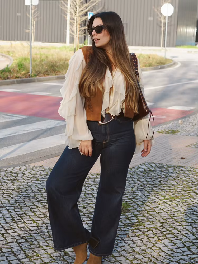 Été élégant femmes col rond broderie Design Vintage gilet haut femme solide sans manches décontracté Style de rue