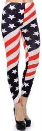 Leggings drapeau américain