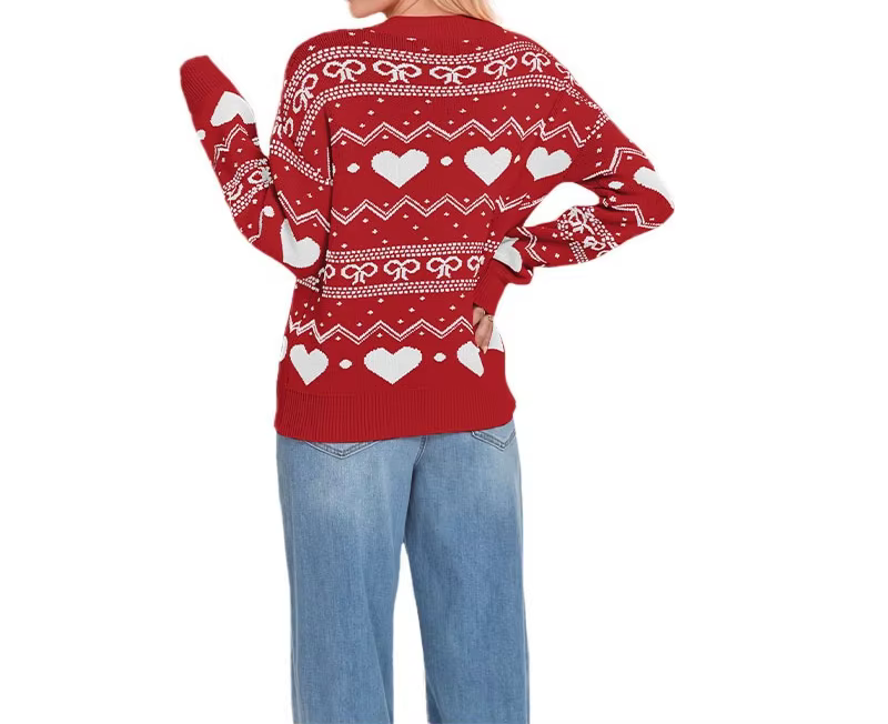 Pull d'amour européen et américain pour femme