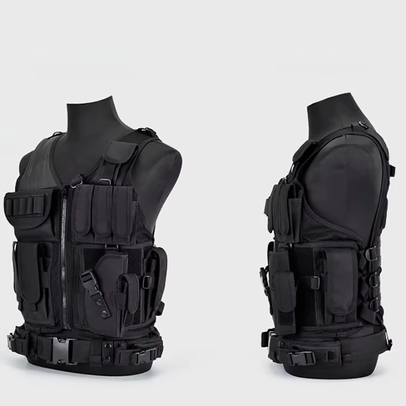 Gilet tactique Molle respirant, garde du corps, armure de Combat, garde de sécurité, chasse en plein air, jeu CS, veste de combat d'entraînement Airsoft