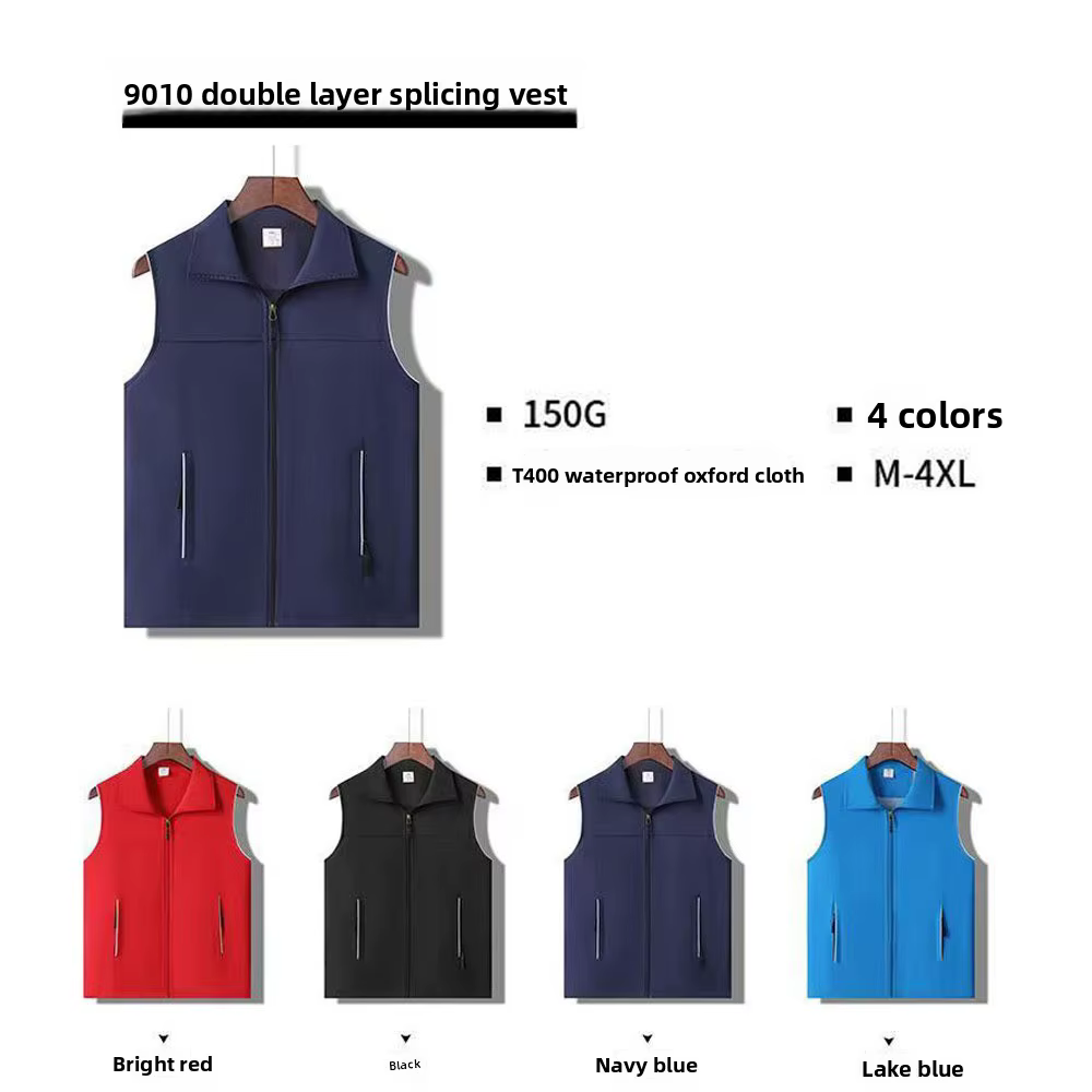 Gilet de volontaire réfléchissant personnalisable Veste d'événement publicitaire de service publicitaire en plein air Logo imprimé Promonel Haute visibilité...