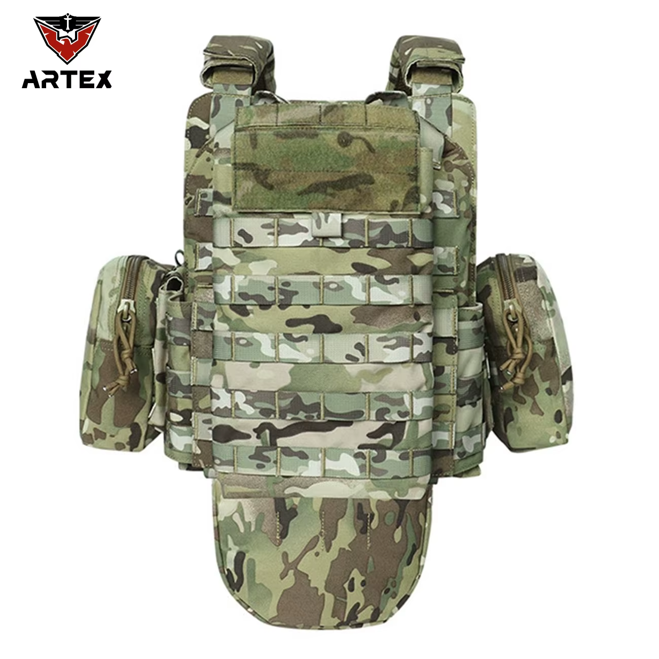 Taille et épaule de sac d'extension à boucle à dégagement rapide, grand gilet avec maille respirante à l'intérieur, gilet de chasse
