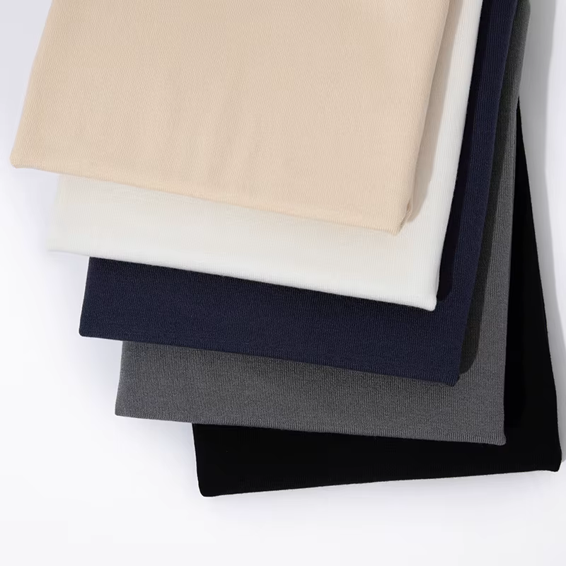 Pull classique en tricot pour homme, mélange de soie et de laine, col rond, t-shirt rayé à manches courtes, vêtements de haute qualité
