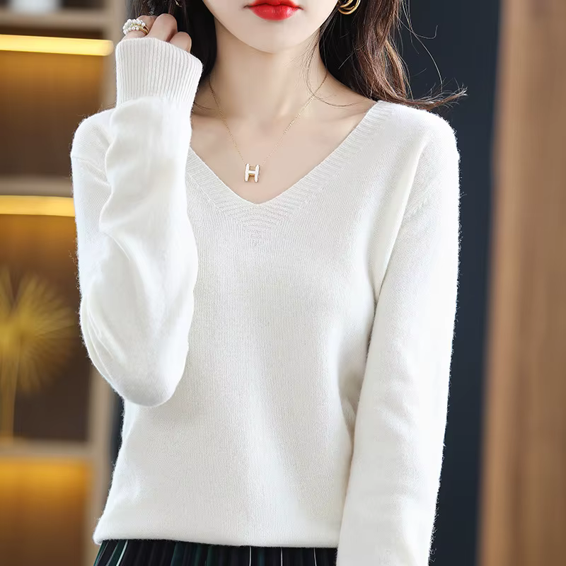 Pull-over tricoté pour femme