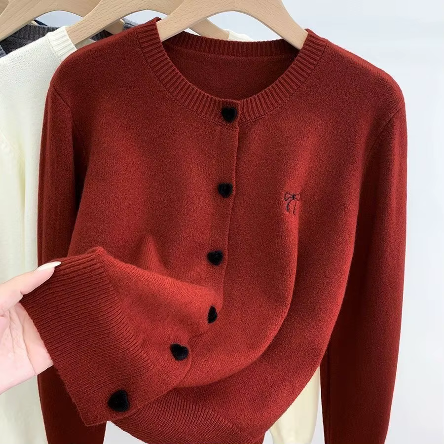 Cardigan en tricot pour femme 2025