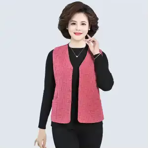 Gilet décontracté pour femmes d'âge mûr