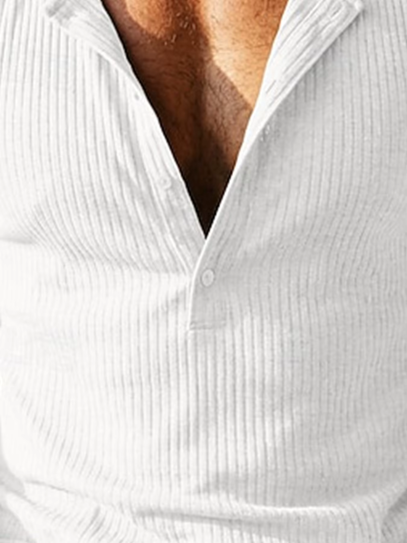 Gilet côtelé Henley haut de gamme pour homme, style décontracté et urbain, tissu doux et confortable, premier choix pour l'été