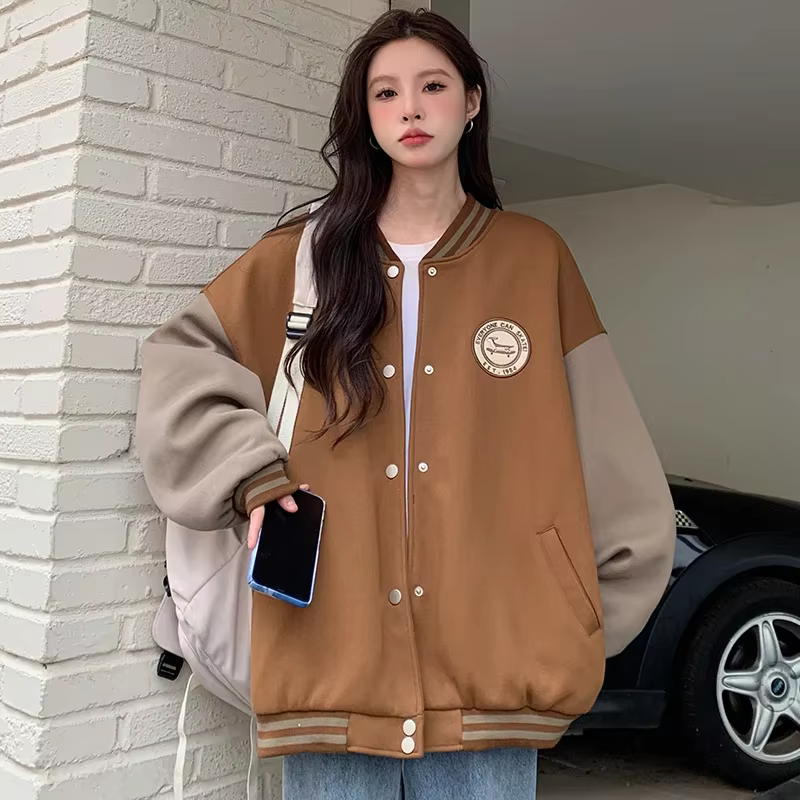 Veste de Baseball Vintage américaine pour femmes