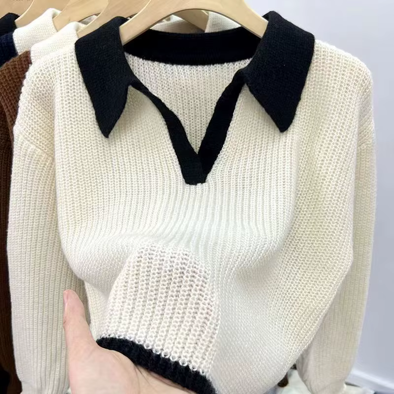 Pull avec Gluteti Doux pour l'Automne et l'Hiver