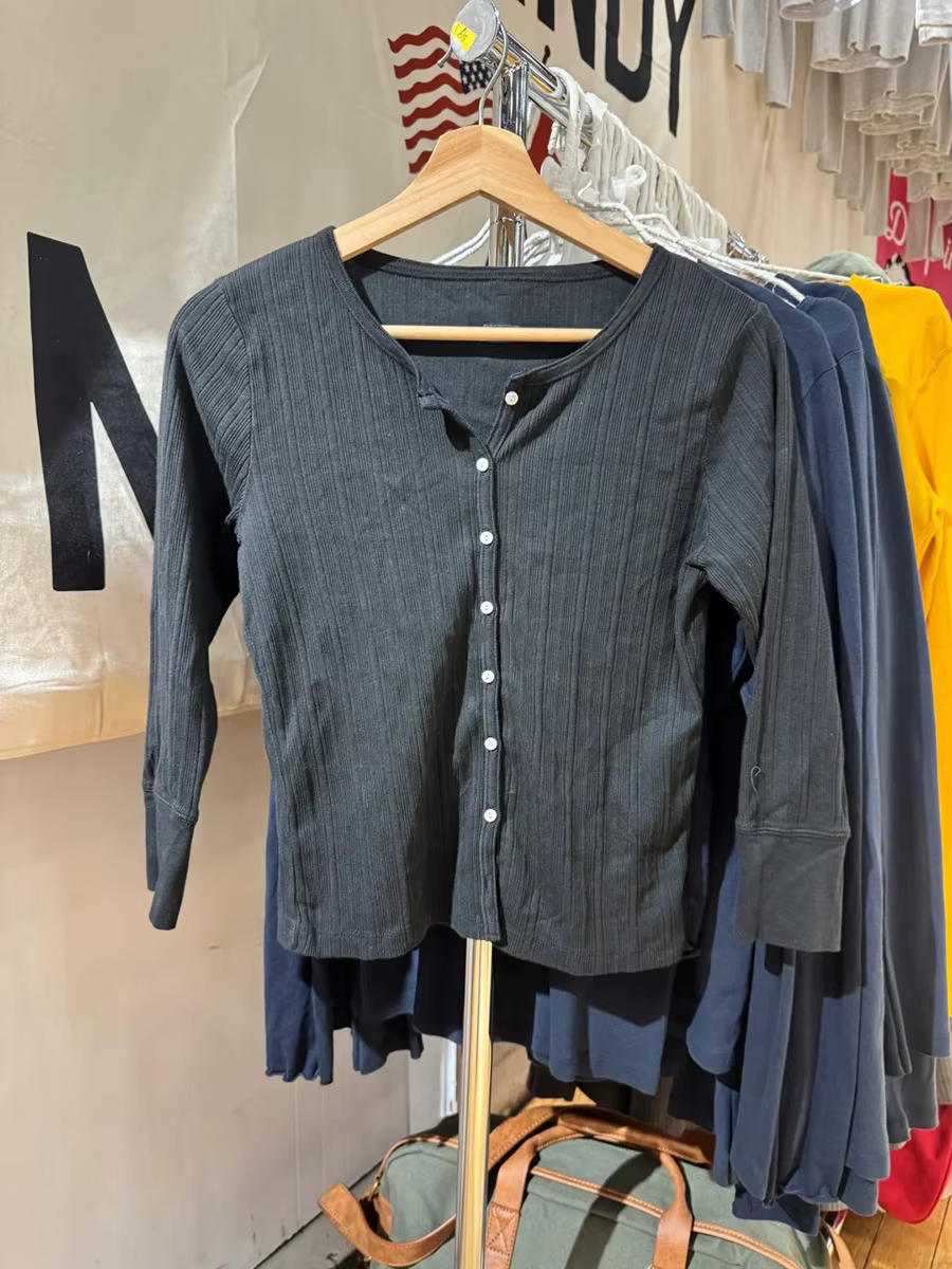 Oeillet noir bouton hauts Cardigan femmes nouveau coton Patchwork demi manches T-shirts femme Vintage Preppy Style